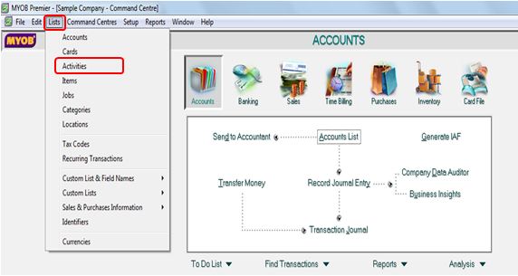 Accounts list 05